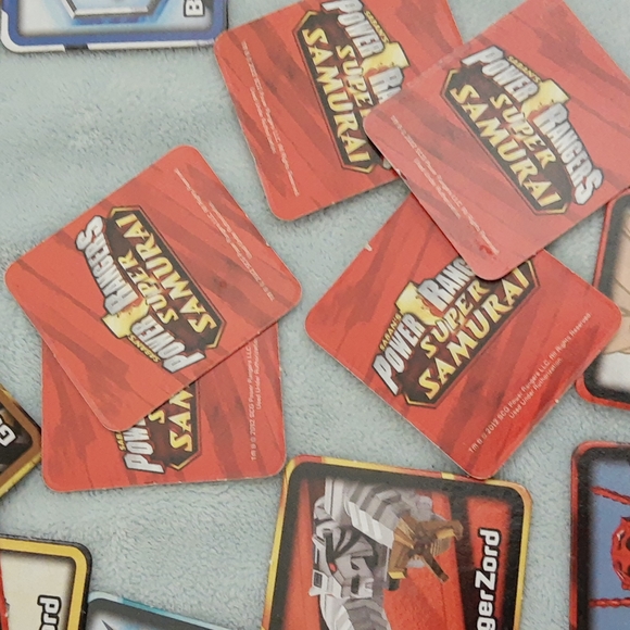Power Rangers Super Samurai Make A Match Memory Game RARE - Picture 10 of 10
